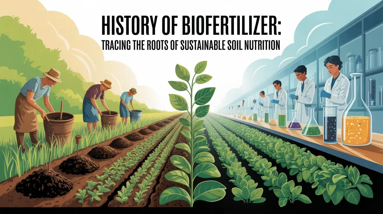 History of Biofertilizer: Tracing the Roots o..