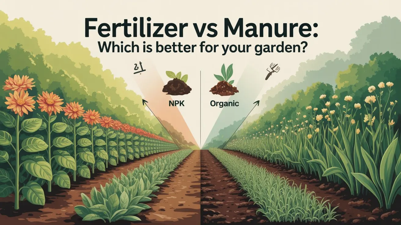 Fertilizer vs Manure: Which is Better for You..