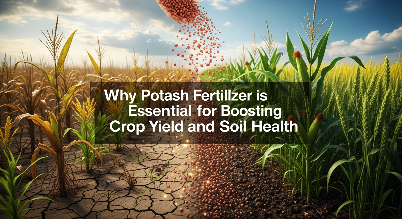 The potassium found in potash is vital for the regulation of water balance, the strengthening of the structure of plant cells, and the movement of nutrients within the plant.