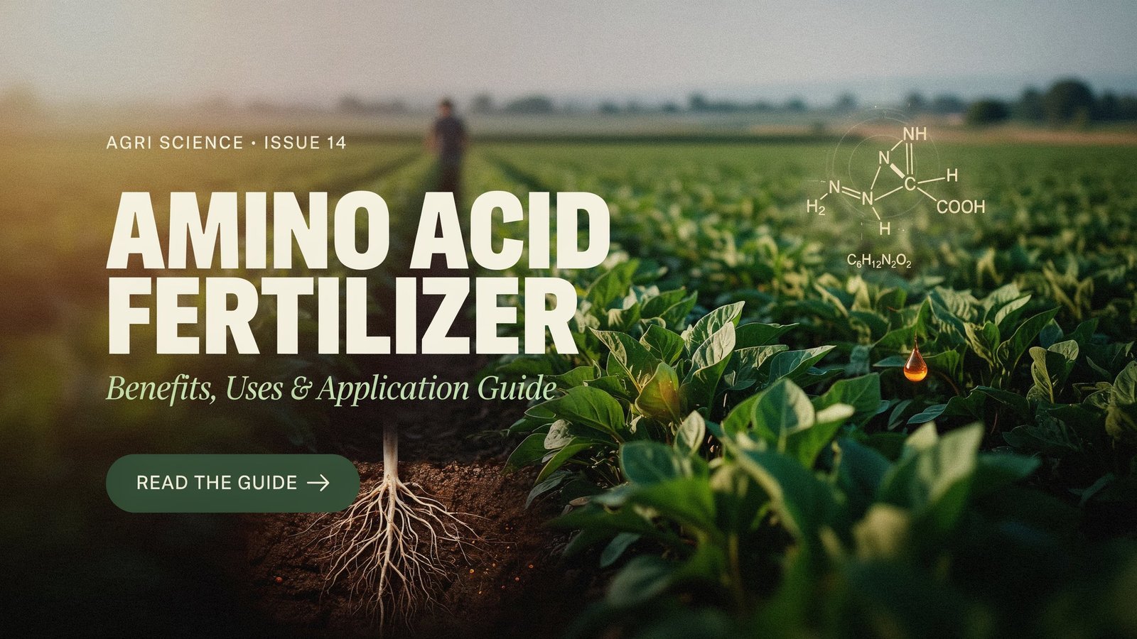 Amino Acid Fertilizer for Crops: Benefits, Uses and Application Guide