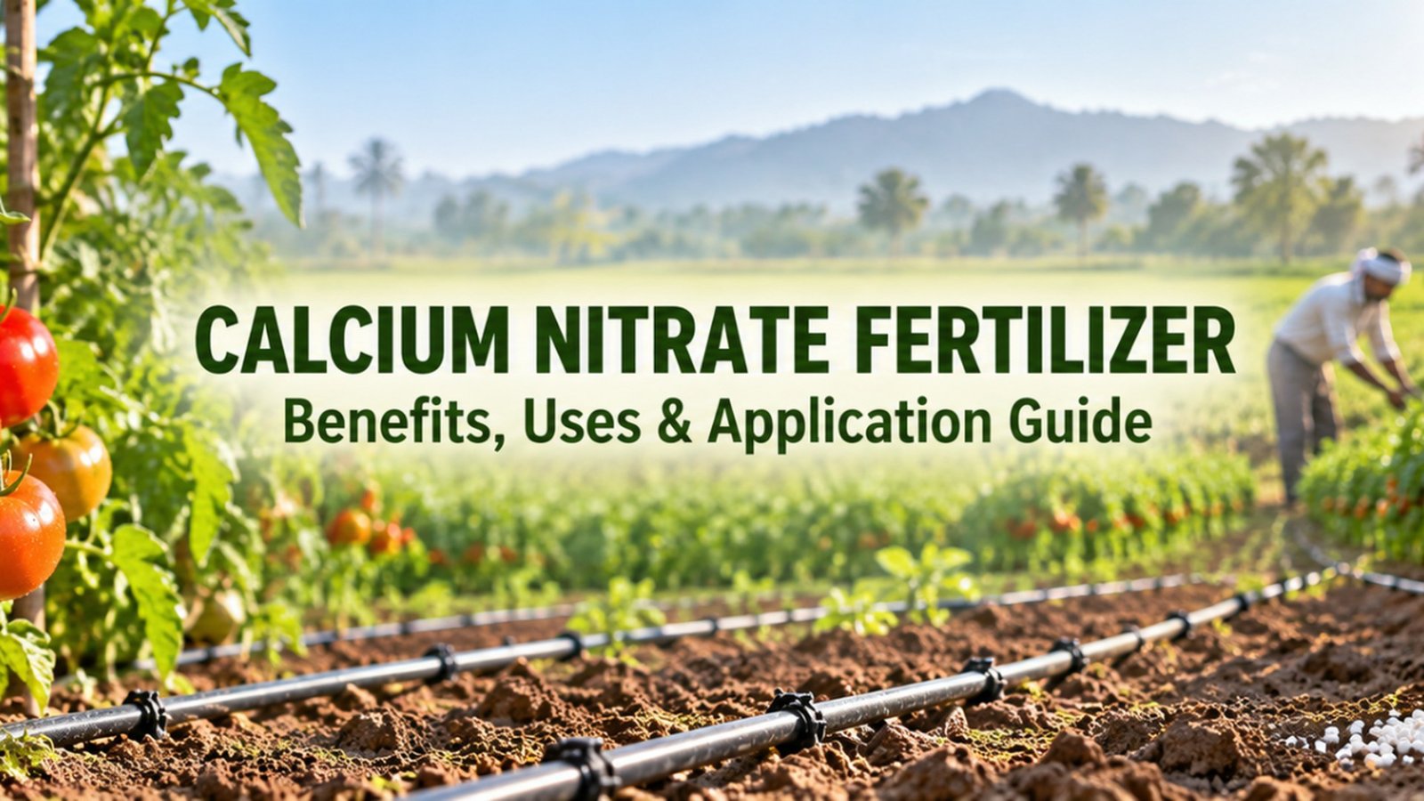 Calcium Nitrate Fertilizer: Benefits, Uses and Application Guide