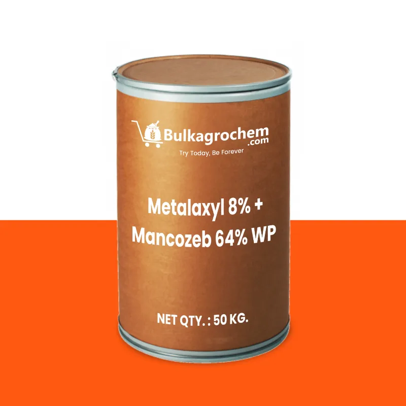 Metalaxyl 8% + Mancozeb 64% WP