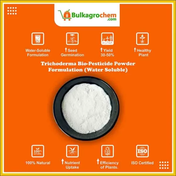 Trichoderma Bio-Pesticide Powder Formulation (Water Soluble)-info